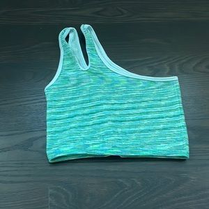 One shoulder crop top